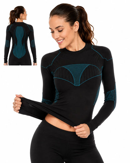 Crivit® Ski Damen Funktionsunterhemd Hemd Sport Unterhemd Thermounterwäsche Neu