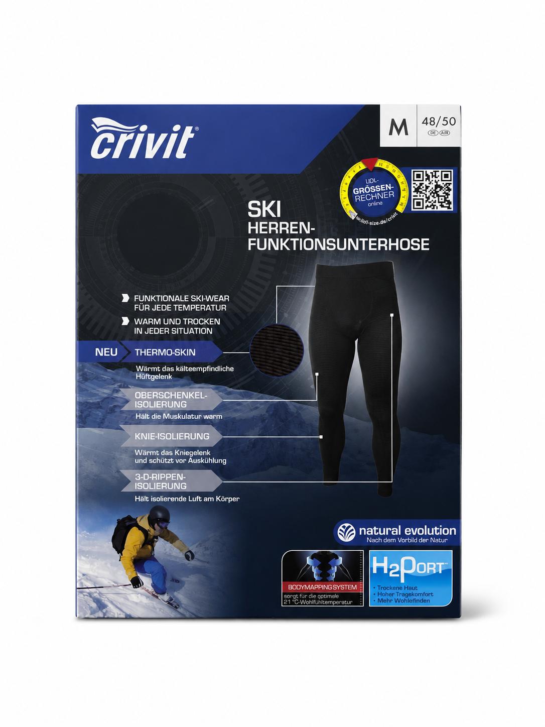 SKI HERREN-FUNKTIONSUNTERHOSE Für Jede Temperatur