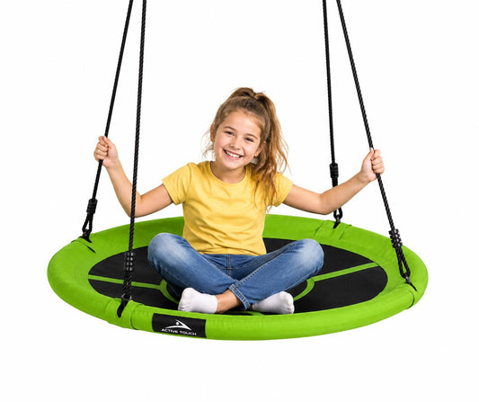 Kinder bis 150 kg Kinderschaukel Gartenschaukel Ø110cm Tellerschauk