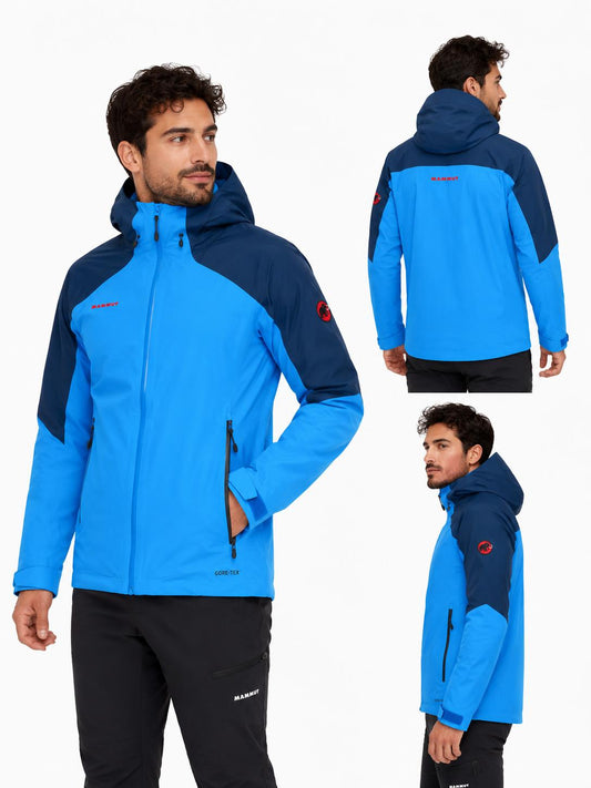 Mammut Teton Wasserdichte Outdoorjacke "Atlantic" "XXL"