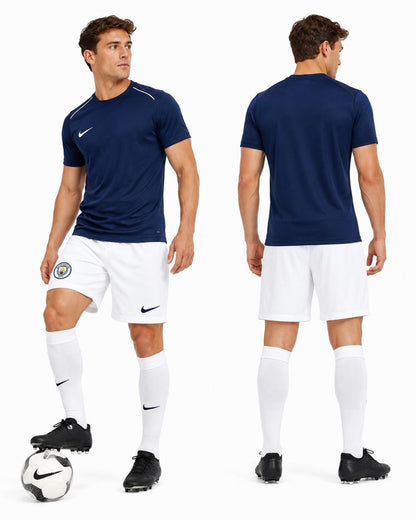 Nike Herren Manchester City FC Stadium Home/Away Short Weiß XL