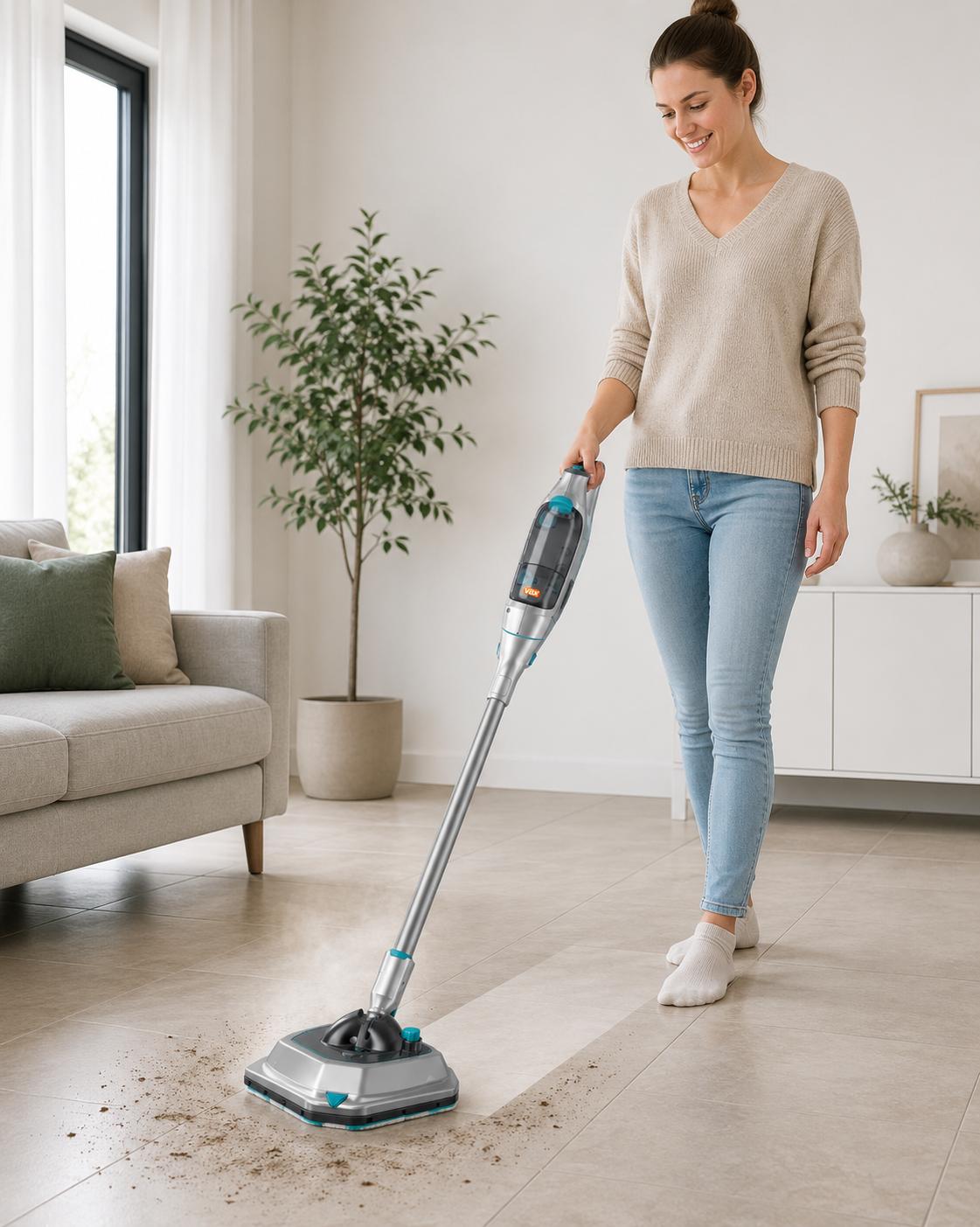 vax SteamFresh REACH Dampfreiniger UK-Import mit Adapter