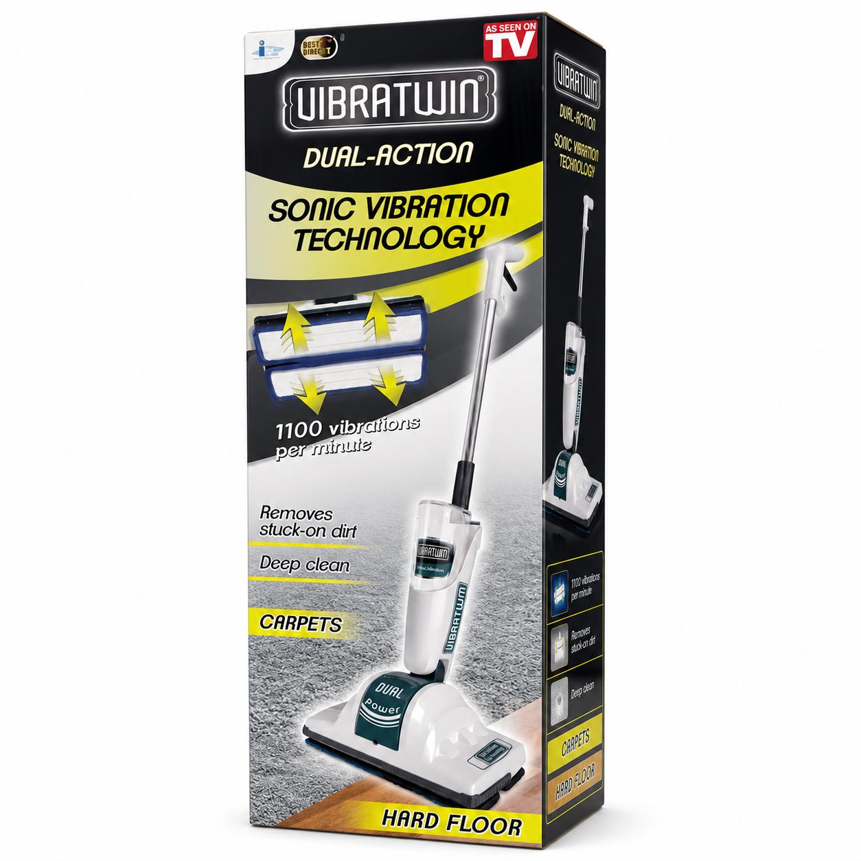 BEST DIRECT VibraTwin As seen on TV Dampfbesen