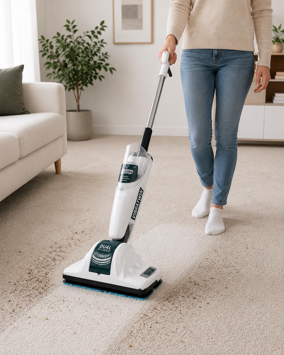 BEST DIRECT VibraTwin As seen on TV Dampfbesen