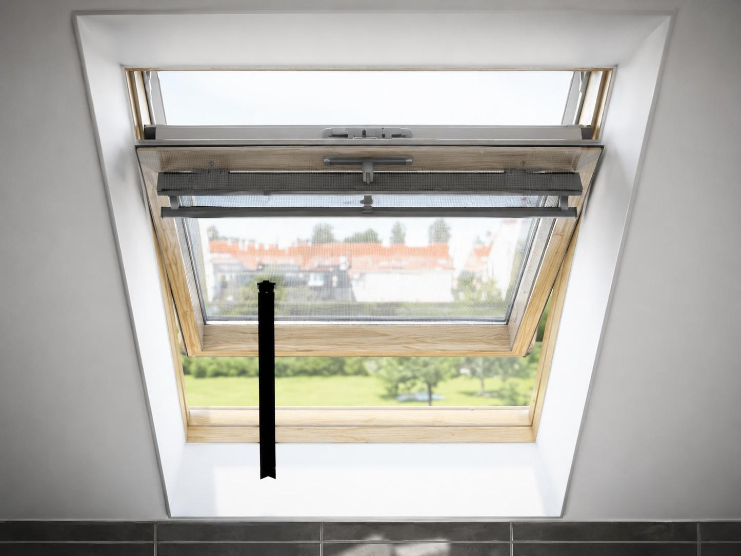 Dachfenster Fliegengitter Fliegennetz Insektenschutz Fenster Reißverschluss