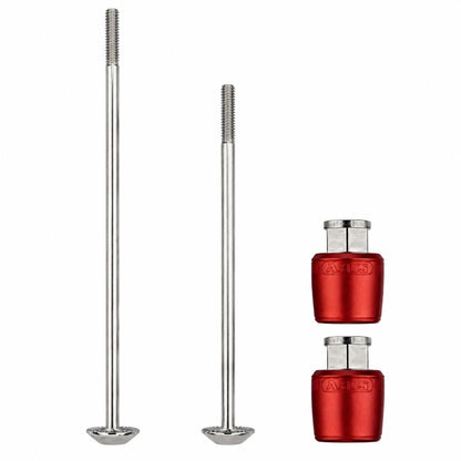 Abus NutFix M5 RD 2x Achse 100/135, Rot