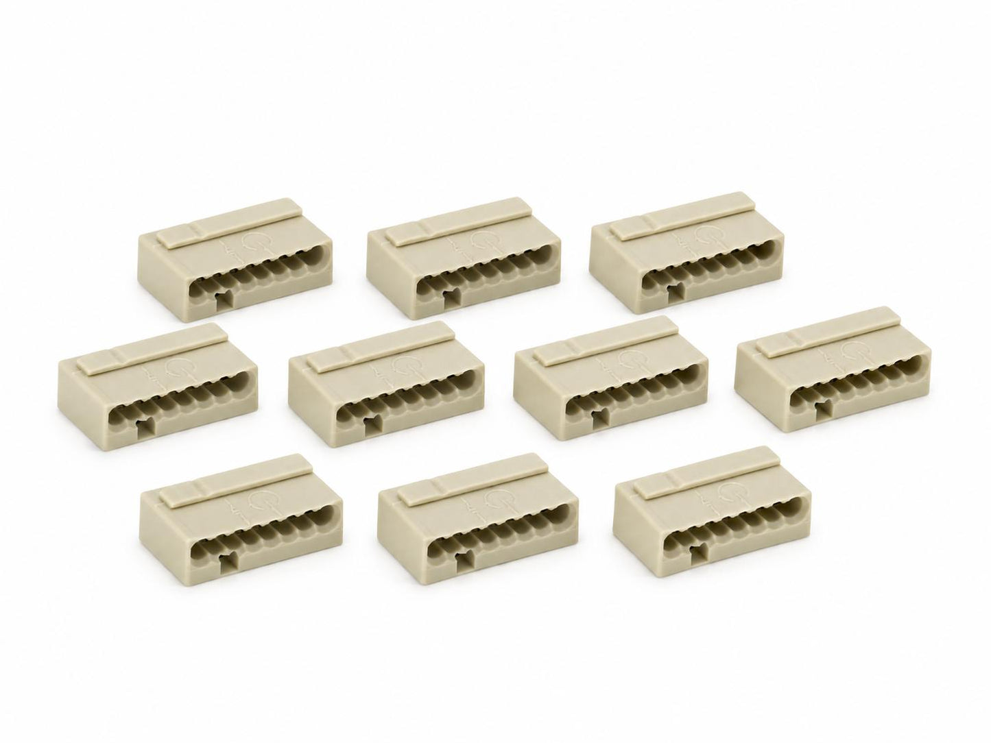 WAGO Micro-Dosenklemme 0,6–0,8 mm² Steckklemme 10 Stück