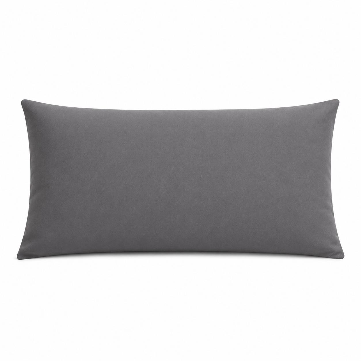 Urbanara Montrose Kissenbezug Grau – 100% Baumwolle