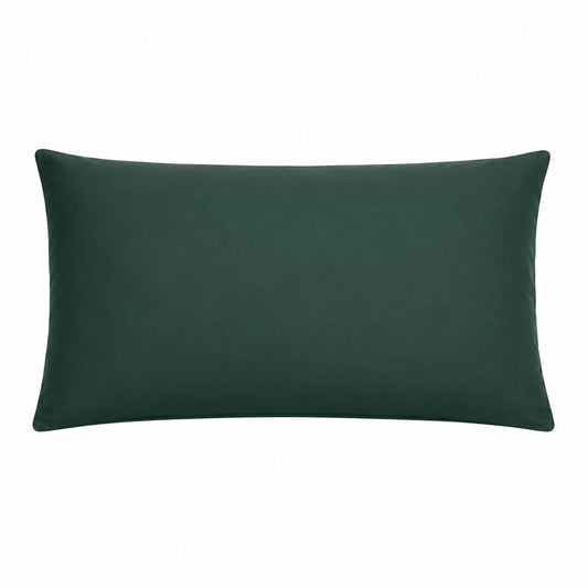 Urbanara Manteigas Kissenbezug Tannengrün 70x90 cm – 100% Bio-Baumwolle