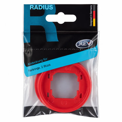 REV Ritter Radius Farbring  Beleuchtungsring für Schalter und Steckdosen, 2 Stück