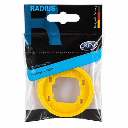 REV Ritter Radius Farbring  Beleuchtungsring für Schalter und Steckdosen, 2 Stück