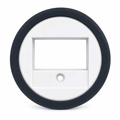 REV RADIUS Schalterprogramm Abdeckungen Weiß – Für Schalter, Dimmer, Taster, Netzwerk-, Telefon und Antennendosen 0202660106