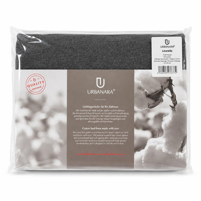 Urbanara Louredo Kissenbezug 70x90 cm 100% Bio-Baumwolle